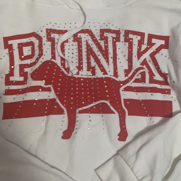 Pink brand hoodie - Picture 2 of 3
